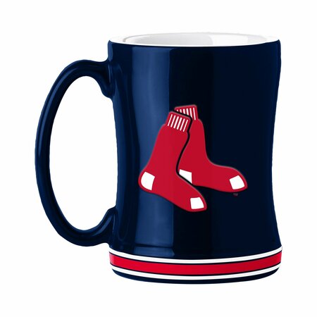 LOGO BRANDS Boston Red Sox 14oz Relief Mug 505-C14RM